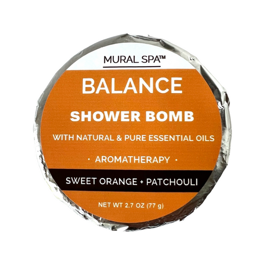 Balance Shower Bomb (Sweet Orange and Patchouli)