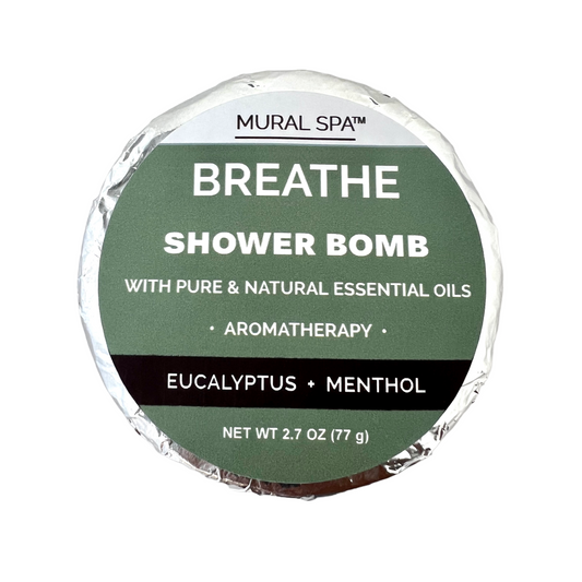 Breathe Shower Bomb (Eucalyptus, Menthol, Camphor)